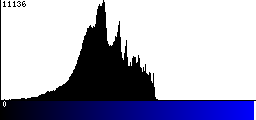 Blue Histogram