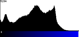 Blue Histogram
