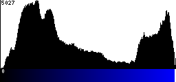 Blue Histogram