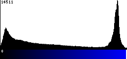 Blue Histogram