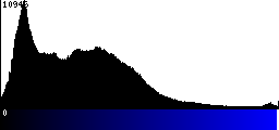 Blue Histogram