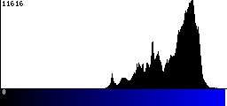 Blue Histogram