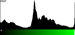 Green Histogram