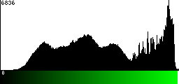 Green Histogram