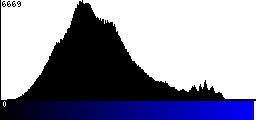 Blue Histogram