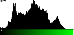 Green Histogram