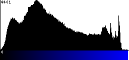 Blue Histogram