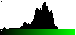 Green Histogram