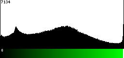 Green Histogram