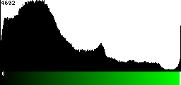 Green Histogram
