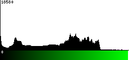 Green Histogram