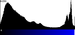 Blue Histogram