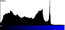 Blue Histogram