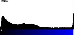 Blue Histogram