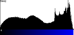 Blue Histogram