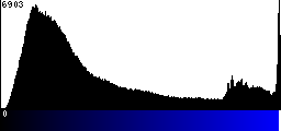 Blue Histogram