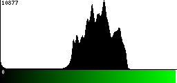 Green Histogram