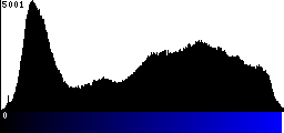 Blue Histogram