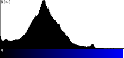 Blue Histogram