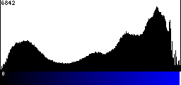 Blue Histogram