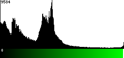 Green Histogram