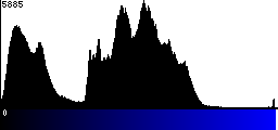 Blue Histogram