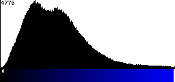 Blue Histogram