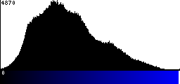 Blue Histogram