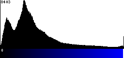 Blue Histogram