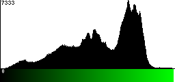 Green Histogram