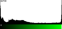 Green Histogram