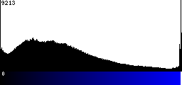 Blue Histogram