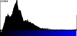 Blue Histogram