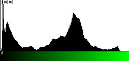 Green Histogram