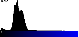 Blue Histogram