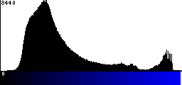 Blue Histogram