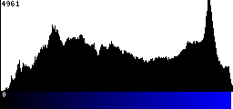 Blue Histogram