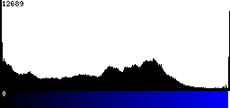 Blue Histogram