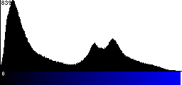 Blue Histogram