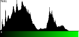 Green Histogram