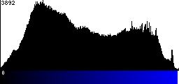 Blue Histogram
