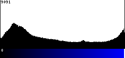 Blue Histogram