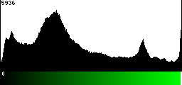 Green Histogram
