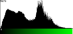 Green Histogram