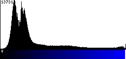 Blue Histogram