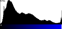 Blue Histogram