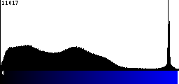 Blue Histogram
