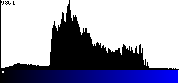 Blue Histogram