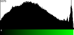 Green Histogram