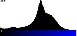 Blue Histogram